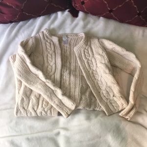 Wool garnet hill cardigan